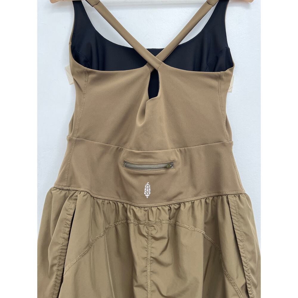 FP Movement Righteous Runsie Running Workout Cut Out Romper Tea Leaves - Large - Picture 7 of 16
